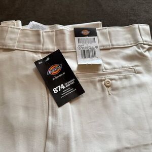 Dickies Original Women's 874 Work Pants SZ 10 - Natural New with Tags